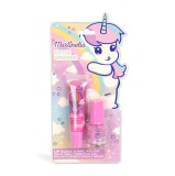 Set copii Martinelia Little Unicorn cu luciu de buze si lac de unghii