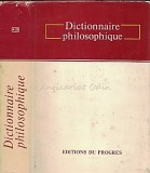 Dictionnaire Philosophique - I. Frolov