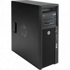 WORKSTATION Refurbished HP Z420 Intel Xeon Quad Core E5-1603, 16GB ddr3 , 120 SSD NOU + 500Gb NVIDIA Quadro K620 foto