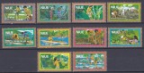 DB1 Niue 1979 Ocupatii Bastinasi 10 v. MNH Posta Aeriana, Stampilat