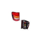 Stop spate lampa Jeep Grand Cherokee (WJ/Wg), 2002-12.2004, omologare SAE, spate, fara cablaj, tip USA, cu 3 becuri, 55155139AG/H, partea Stanga