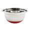 Bol pentru servirea / pregatirea mesei, VK 4014-22, inox + silicon, argintiu, 22 cm