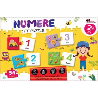 Numere. Puzzle foto