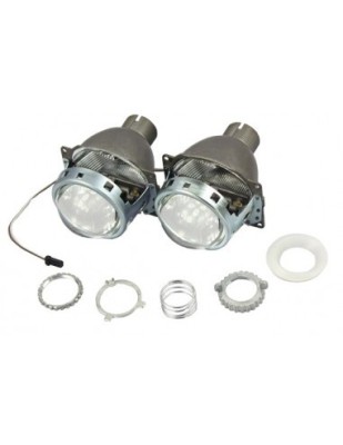 Lupe pentru far Bixenon Q5, D2S 3&amp;quot; pentru far BMW E46, cu ornamente inclus foto
