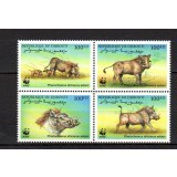 DJIBOUTI 2000 WWF PORCI MISTRETI FACOCERI