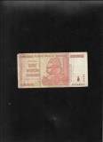 Rar! Zimbabwe 50000000000 50 000 000 000 dolari dollars 2008 seria2064018