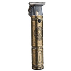 Aparat de tuns Geekmart, Ion litiu, lavabil, reincarcabil USB, tuns electric, aur