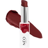 NEO MAKE UP Intense Serum No Transfer Lipstick ruj cu persistență &icirc;ndelungată cu efect mat culoare 02 Cherry On Top 3.5 g