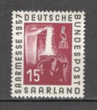 Saarland.1957 Targul international Saarbrucken SS.548, Nestampilat