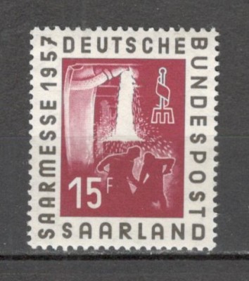 Saarland.1957 Targul international Saarbrucken SS.548 foto
