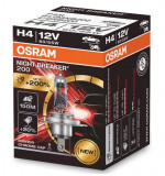 Bec halogen H4 12V Osram Night Breaker +200%