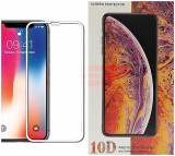 Folie Sticla 6D Full Glue iPhone 8 Plus, Protectie Ecran Premium, Alb