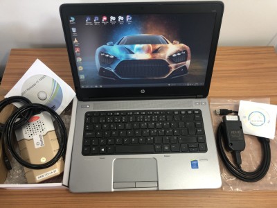 Laptop + Diagnoza Delphi DS150E Gold 2021 + VCDS VAG HEX V2 24.7 foto