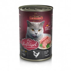 Leonardo conservă pentru pisici - cu carne de pui 400g