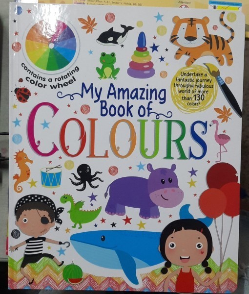 My amazing book of colours (Minunata mea carte a culorilor - carte in limba engleza)