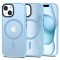 Husa Tech-Protect MagMat MagSafe Iphone 15 mata albastru