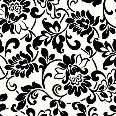 Autocolant decorativ, Gekkofix Heritage 10581, alb + negru, 0.9 m foto