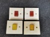 Lot 4 intrerupatoare vechi romanesti. Intrerupator electric vechi.