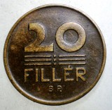 C.017 UNGARIA 20 FILLER 1946, Europa, Bronz-Aluminiu