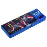 Penar Magnetic Multifunctional cu Calculator si Ascutitoare, 25,5x3x9cm, Albastru, CMCLASS