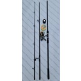 SET CRAP Lanseta WB EB1 3,9m din 3 bucati + Mulineta DIAMANT KT5000 + 300M FIR