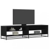 Gossi comoda tv, negru, 180,5x40x46 cm, lemn prelucrat
