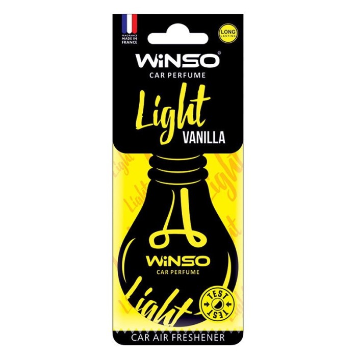 Odorizant auto Winso Light card Vanilla