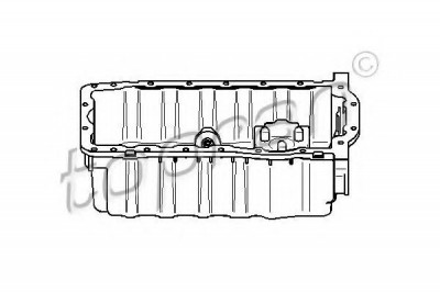 Baie ulei SKODA OCTAVIA II (1Z3) (2004 - 2013) TOPRAN 112 343 foto