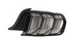 Set lampi spate, stopuri Ford Mustang 01.2018, Mustang 05.2023, spate, stanga+dreapta, indicator dinamic; variable flasher sequence; LED; silver;