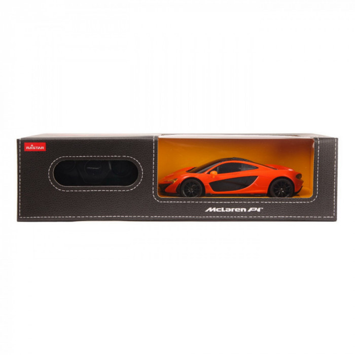 MASINA CU TELECOMANDA MCLAREN P1 PORTOCALIU SCARA 1 LA 24 SuperHeroes ToysZone