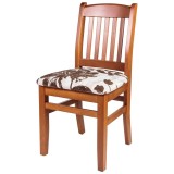 SCAUN BULDOG CU SEZUT TAPITAT STOFA AQUA CLEAN - Wenge Negru