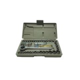 Trusa scule tubulare Homasita, 1/4&#039;&#039; - 3/8&#039;&#039;, 40 piese