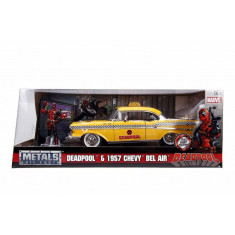 YELLOW TAXI CHEVY 1957 DEAD POOL SCARA 1 LA 24