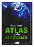 Atlas școlar de geografie - Paperback - Manuela Popescu - Aramis
