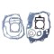 Garnituri complete ATV CG 200 (racire aer)