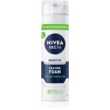 NIVEA MEN Sensitive spumă pentru bărbierit pentru barbati 200 ml