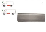 Segment reparatie panou lateral Ford Transit (Ve6/Ve64/Ve83) 10.1985-2000 , partea Stanga, Partea Inferioara , Metal,Segment Lat,
