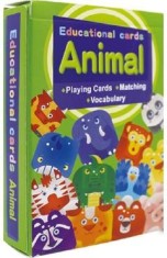 Carti de joc educative cu animale