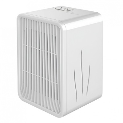Mini incalzitor pentru birou, flippy, incalzire si racire, 1000-1200w, cu lumini, cu maner, lungime cablu 1.5 m, 3 trepte de temperatura, 15.3x13.8x22 foto