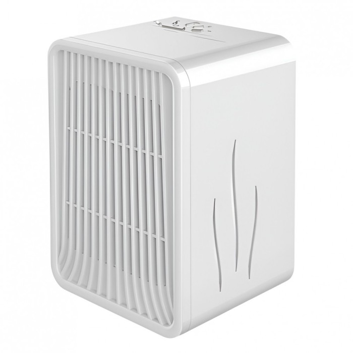 Mini incalzitor pentru birou, flippy, incalzire si racire, 1000-1200w, cu lumini, cu maner, lungime cablu 1.5 m, 3 trepte de temperatura, 15.3x13.8x22