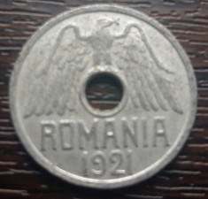 (MR57) MONEDA ROMANIA - 50 BANI 1921 foto