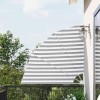 VidaXL Ecran de intimitate pentru balcon Antracit și alb 140 x 140 cm