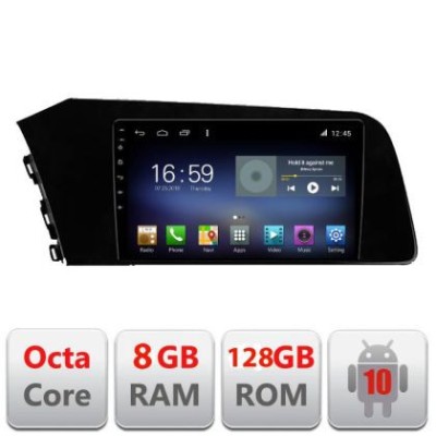 Navigatie HHyundai Elantra 2021- F-elantra2021 Octa Core cu Android Radio Bluetooth Internet GPS WIFI DSP 8+128GB 4G CarStore Technology foto