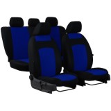Set huse scaun auto albastru cu negru