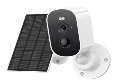 Aproape nou: Camera supraveghere video PNI IP775S 5MP panou solar acumulator incorp foto