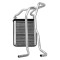 Radiator Incalzire Toyota RAV-4 (XA20), 08.2000-12.2005, motor 1.8; 2.0; 2.4, benzina, aluminiu brazat/aluminiu, 212x142x26 mm,
