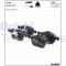 DELPHI LP1869 set placute frana,frana disc