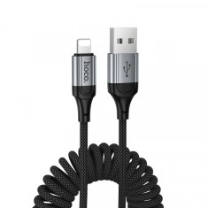 Cablu Date si Incarcare USB-A - Lightning HOCO X121, 27W, 1.5m, Negru