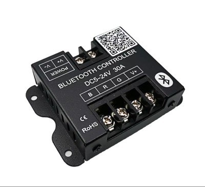 Controller Dimmer Led, Bluetooth, 5-24VDC 30A, BL330 foto