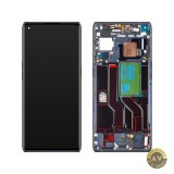 Display cu Touchscreen Oppo Find X3 Neo / Reno5 Pro 5G cu Rama Negru (Starlight Black) Service Pack 4906179